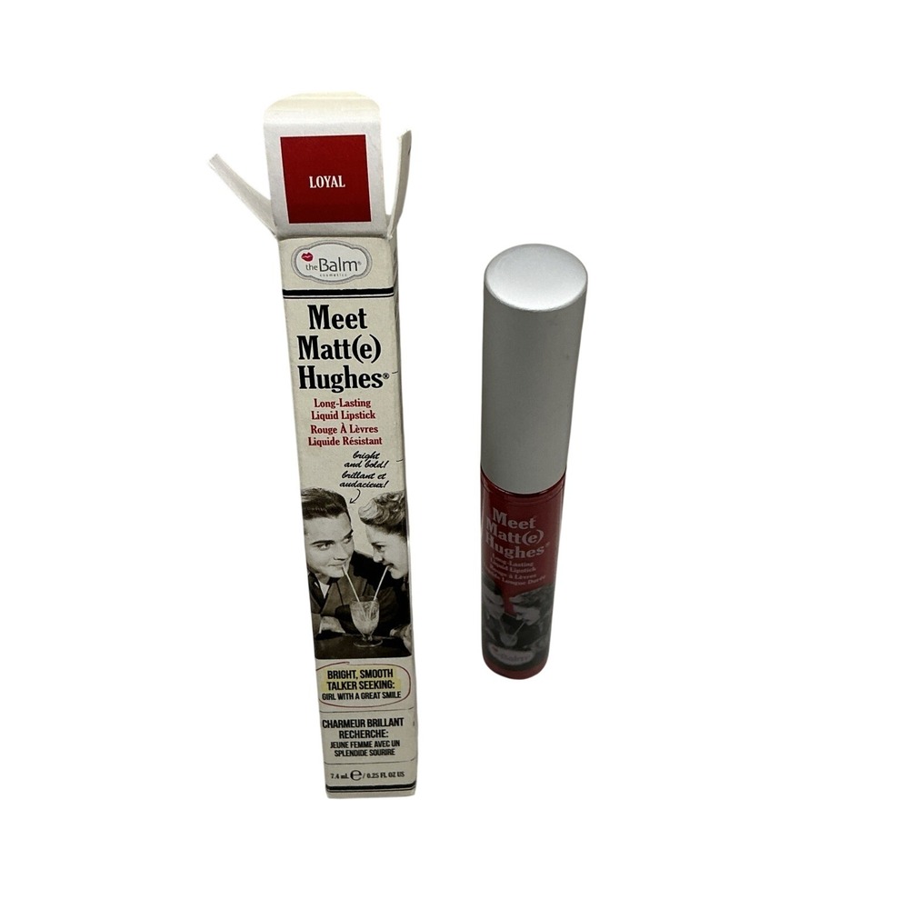 theBalm Meet Matt Hughes Loyal Long Lasting Liquid Lipstick NEW